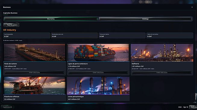 Capitalize - Oil Industry