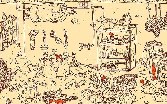 100 hidden Cats : Kitty House 2