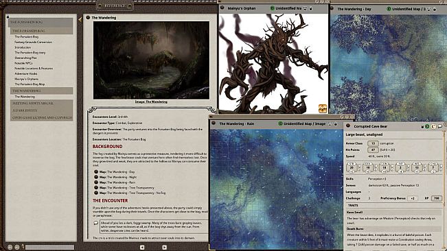 Fantasy Grounds - The Forsaken Bog