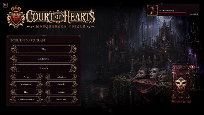 Court of Hearts: Masquerade Trials