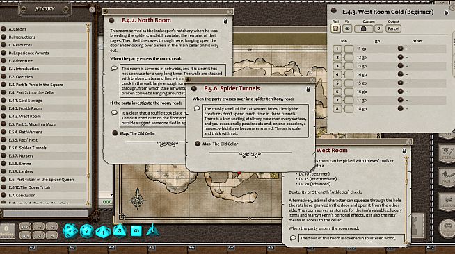 Fantasy Grounds - Heroes of High Fantasy: Creaking in the Dark (5E)