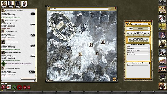 Fantasy Grounds - Conan: Forbidden Places & Pits of Horror Geomorphic Tile set