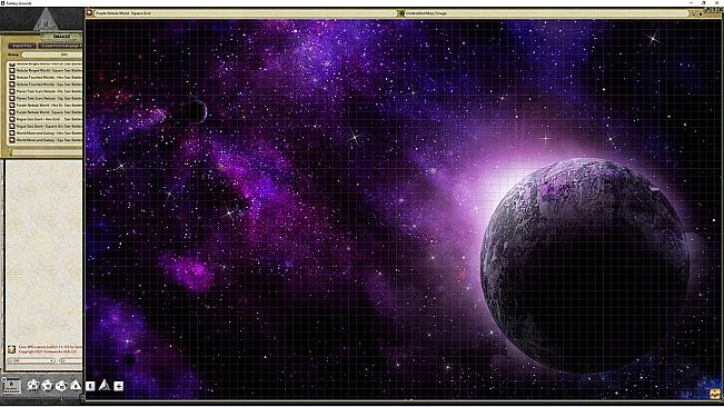 Fantasy Grounds - Star Battles: Rogue Worlds Space Map Pack