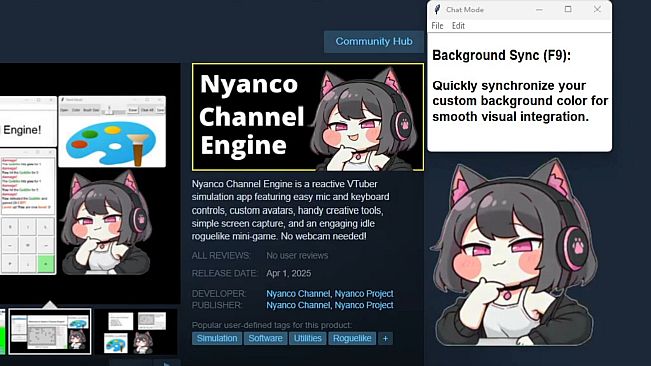 Nyanco Channel Engine