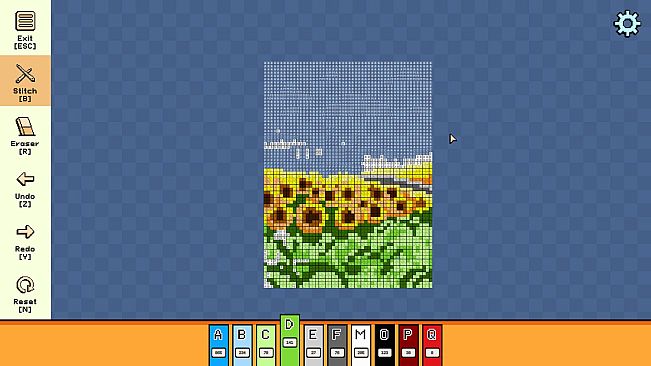 Pixel Cross Stitch - Vacations Pack 2