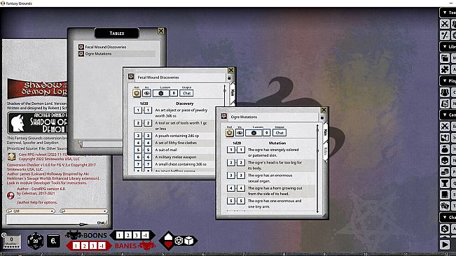 Fantasy Grounds - Shadow of the Demon Lord Monstrous Pack 2 - The Monstrous Humanoids