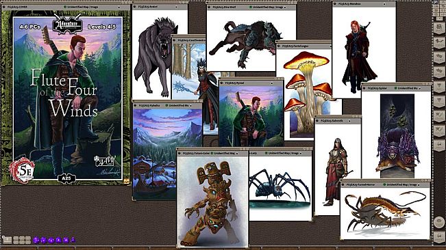 Fantasy Grounds - A25: Flute of the Four Winds (5E)