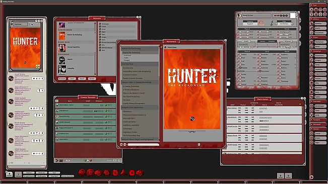 Fantasy Grounds - Hunter: The Reckoning 5th Edition Roleplaying Game Core Rulebook