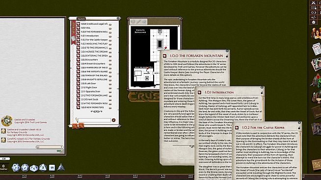 Fantasy Grounds - C&C: A8 Forsaken Mountain