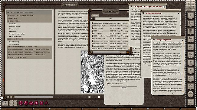 Fantasy Grounds - Dungeon Crawl Classics #82.5: Dragora's Dungeon