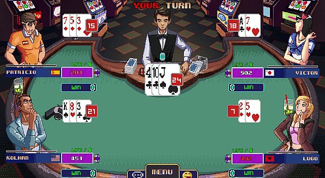 Super Blackjack Battle 2 Turbo Edition - The Card Warriors