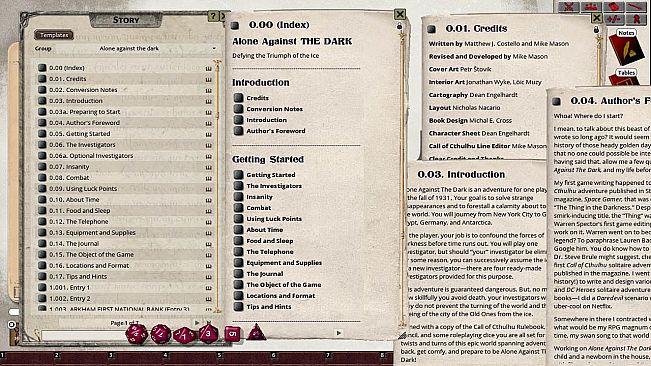 Fantasy Grounds - Alone Against the Dark (Call of Cthulhu 7E)