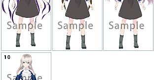 RPG Maker 3D Character Converter - Gee-kun-soft character 11 costume