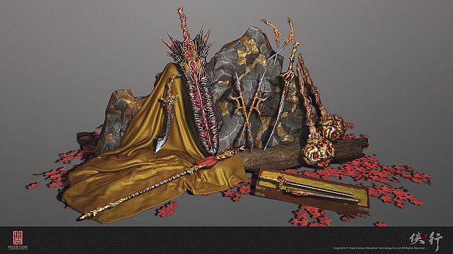 The Swordsmen X: Glittering-gold Weapon Pack