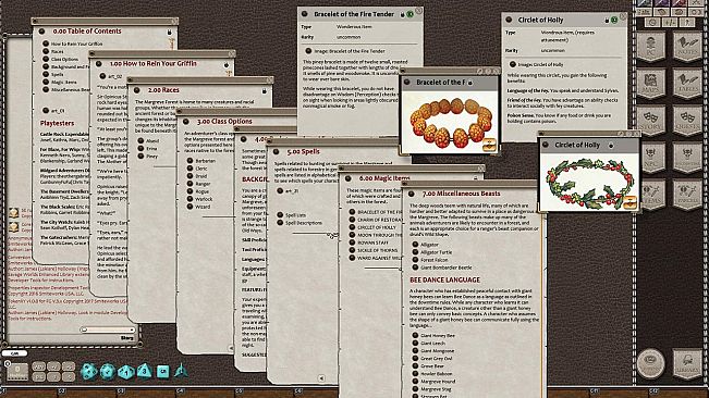Fantasy Grounds - Margreve Player’s Guide (5E)