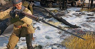 Enlisted - Mosin M91 rifle with flamethrower Squad