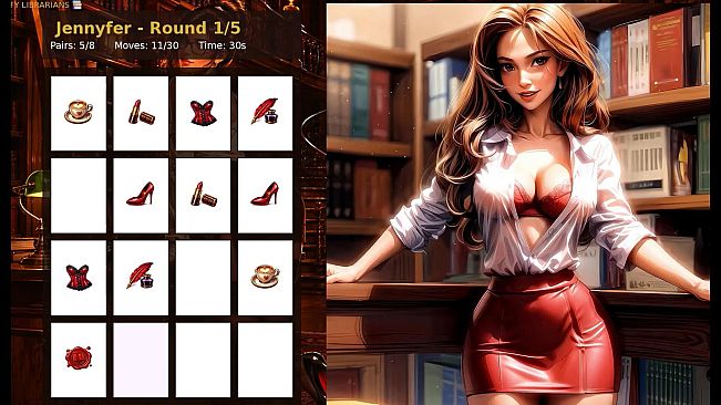 Strip Memory: Milfy Librarians
