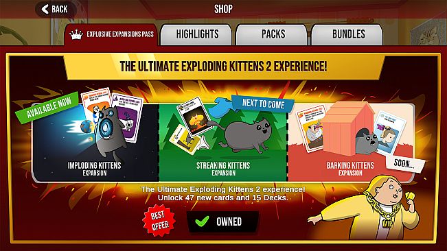 Exploding Kittens 2 - Explosive Expansions Pass