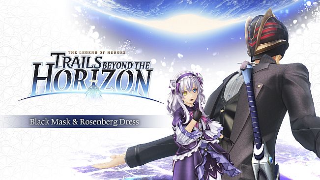 Trails beyond the Horizon - Black Mask & Rosenberg Dress