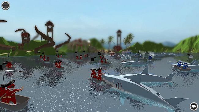 Stupid Raft Battle Simulator