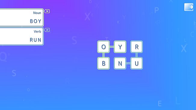 Mini Words - minimalist puzzle