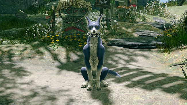 MONSTER HUNTER RISE - "Spiked Collar" Palamute layered armor piece