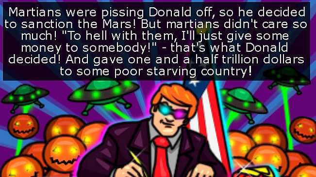 Donald VS Martians