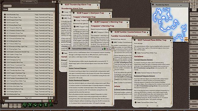 Fantasy Grounds - Traps, Trammels, and Triggers - Nefarious Devices for 5E