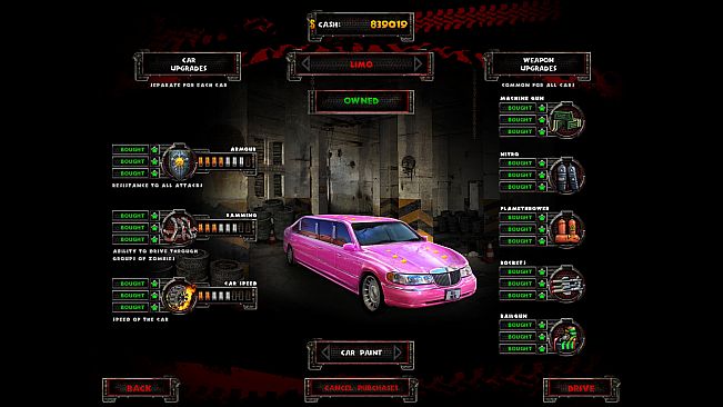 Zombie Driver HD Brutal Car Skins