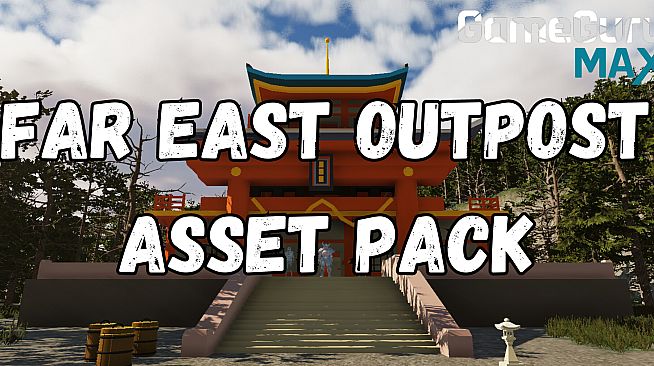 GameGuru MAX Low Poly Asset Pack - Far East Outpost