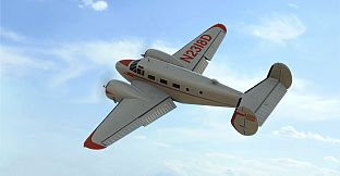 RealFlight Evolution - E-flite Beechcraft D18 1.5m