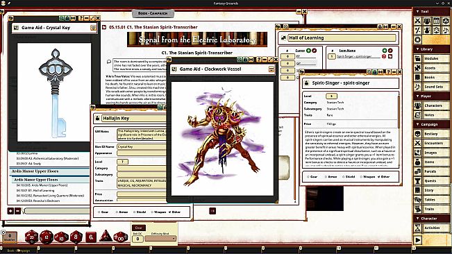 Fantasy Grounds - Pathfinder 2 RPG - Pathfinder Society Scenario 4.06 - Signal from the Electric Laboratory