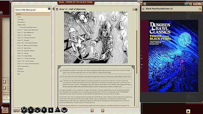 Fantasy Grounds - Dungeon Crawl Classics #79.5: Tower of the Black Pearl