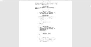 Welcome To... Chichester 1/Redux : Katherine's Game Script