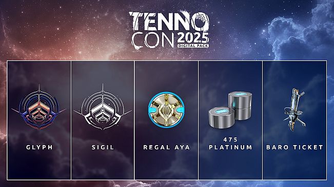 Warframe: TennoCon 2025 Digital Pack