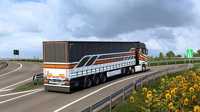 Euro Truck Simulator 2 - Modern Lines Paint Jobs Pack