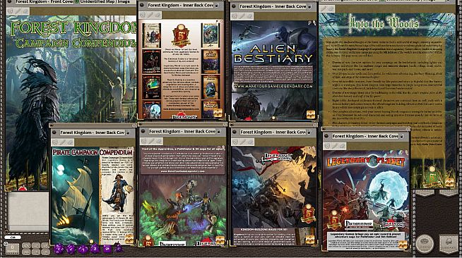 Fantasy Grounds - Forest Kingdom Campaign Compendium (5E)