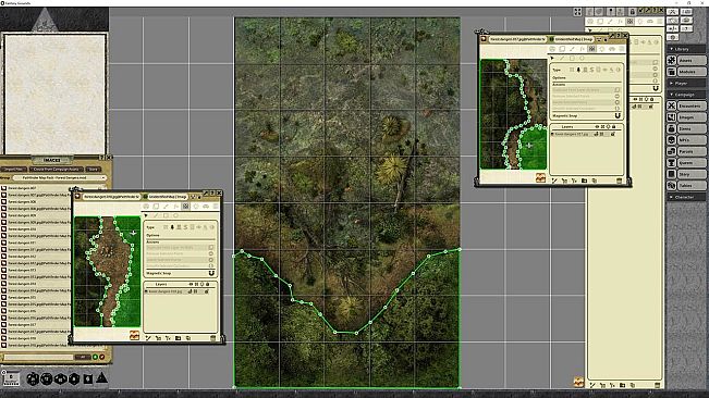 Fantasy Grounds - Pathfinder RPG - Map Pack - Forest Dangers