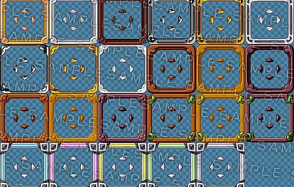 RPG Maker MZ - Krachware User Interface Material Variety Pack