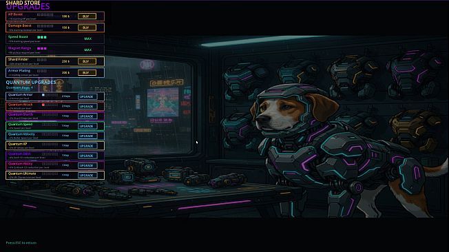 Cyberpunk Neon Survivor