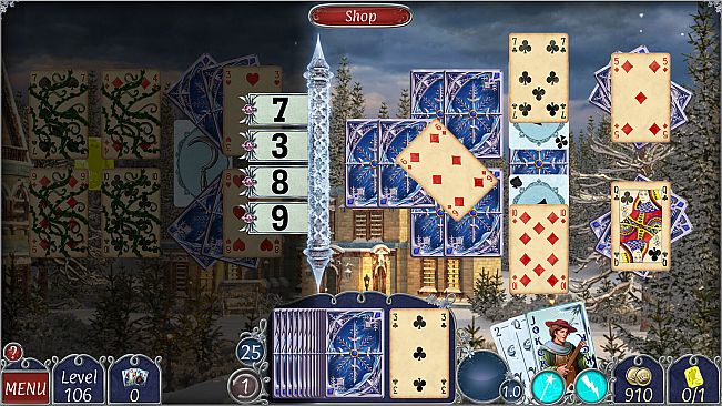 Jewel Match Solitaire Winterscapes 4 - Collector's Edition