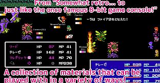 RPG Maker MZ - 8bit Retro Graphic Materials All-in-One Pack