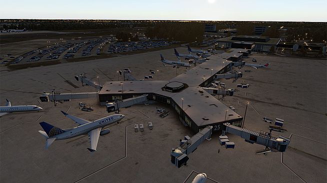X-Plane 11 - Add-on: Verticalsim - KORF - Norfolk International Airport XP