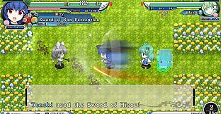 Player & Partner character "Tenshi Hinanawi" (Touhou Genso Wanderer -Reloaded-)