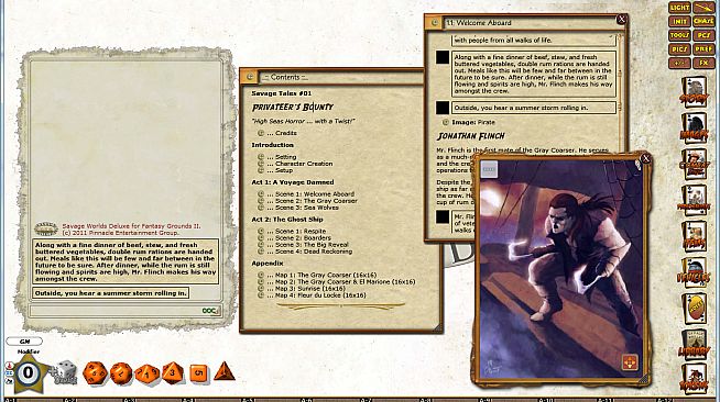 Fantasy Grounds - SW: Savage Tales #1: Privateer's Bounty!
