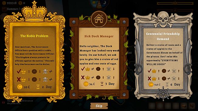 Island Market Simulator