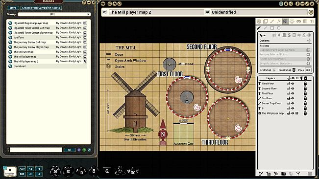 Fantasy Grounds - VTT Map Pack: By Dawn's Early Light