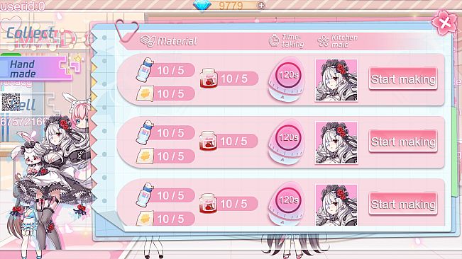 Budo War Girl: maid of desire