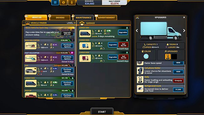 Delivery INC - Large Cargo