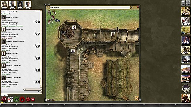 Fantasy Grounds - Conan: Perilous Ruins & Forgotten Cities Geomorphic Tile Set